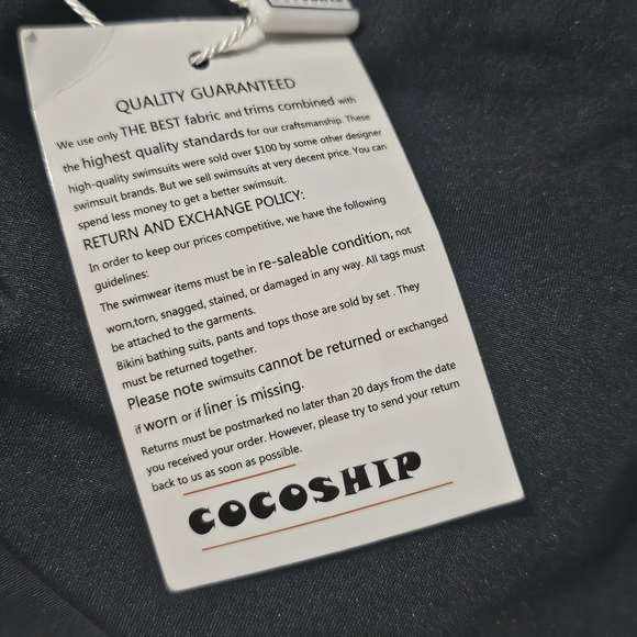 NWT Small Black Halter Plunge Swimsuit Sz 6 One Piece - Picture 8 of 12